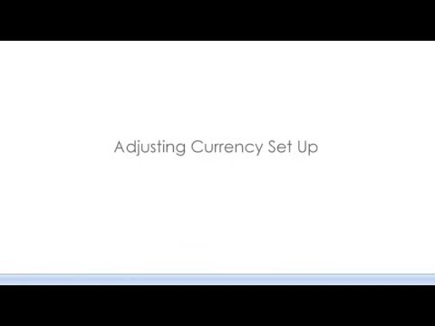 Magento 2 - How to Adjust Currency Setup