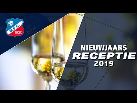 Zondag 6 januari 2019: Nieuwjaarsreceptie BFC