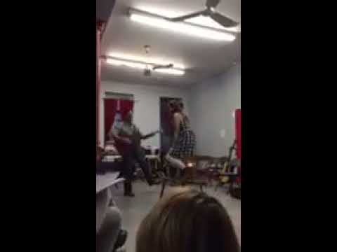 Ephie Aardema- in rehearsal, Songbird Off-Broadway