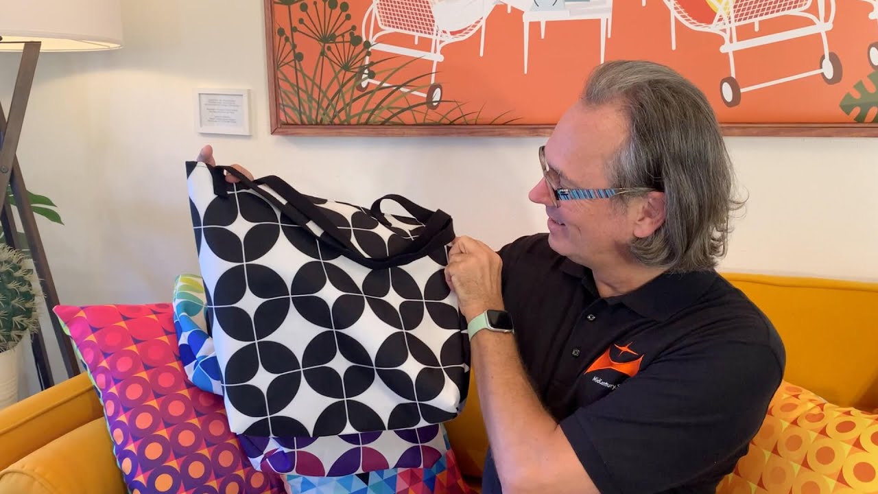 Samples: Mid Century Modern StarChips new design with mugs and beach collection