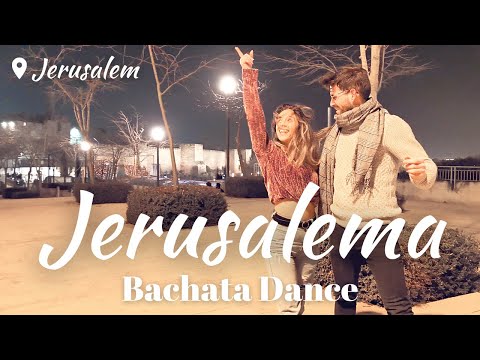 Jerusalema - Grupo extra | Bachata Improvisación by Daniel y Tom at Jerusalem!