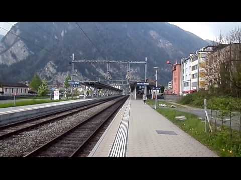 Interlaken West railway station, Thunersee Line, Switzerland
