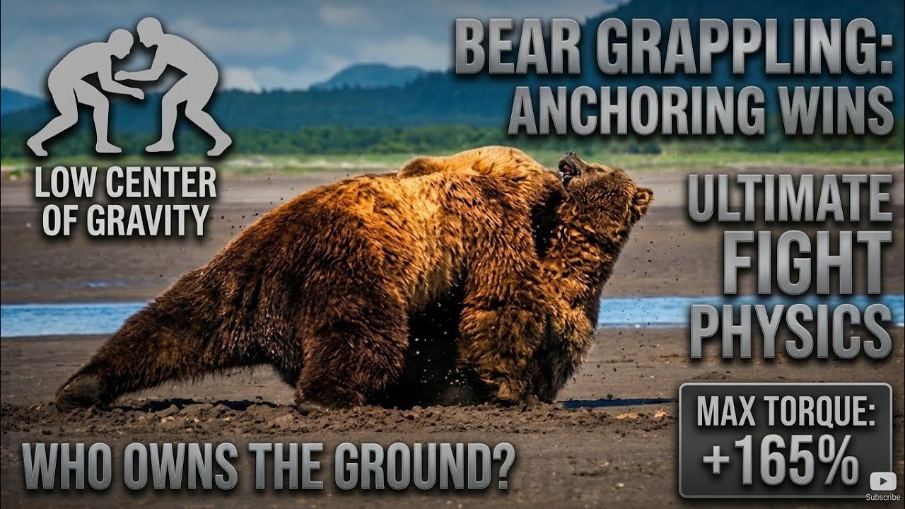 Cats Lose Every Wrestling Match: The Physics of Bear Dominance