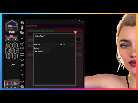 ALIVE UI v18 for Virt-A-Mate: Speaker Activity