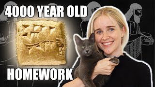 This is what the world's oldest homework looks like