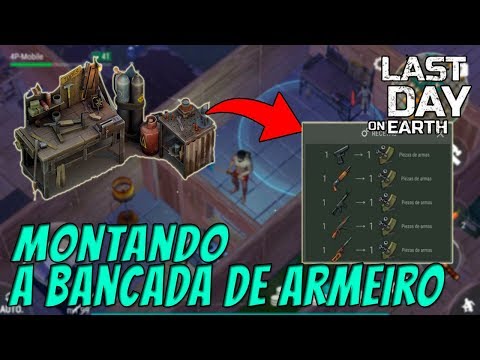 MONTANDO A BANCADA DE ARMEIRO VEJA! Last day on earth