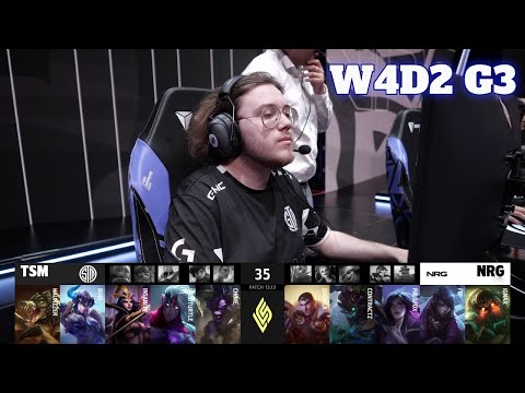 TSM vs NRG | Week 4 Day 2 S13 LCS Summer 2023 | TSM vs NRG eSports W4D2 Full Game
