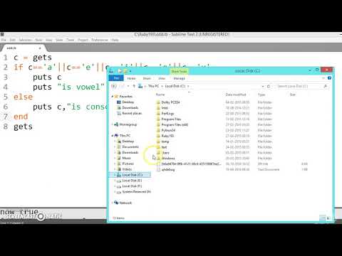 093 Learn Python And Ruby Programming Vowel Or Consonant