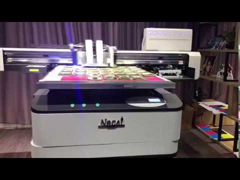 Metal sheet printing machine