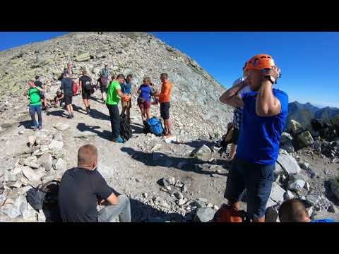 Wysoka przez Przełączkę pod Kogutkiem w 4K