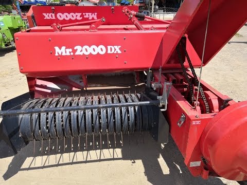 японский пресс-подборщик Star MR2000 модель THB2050, тюковой