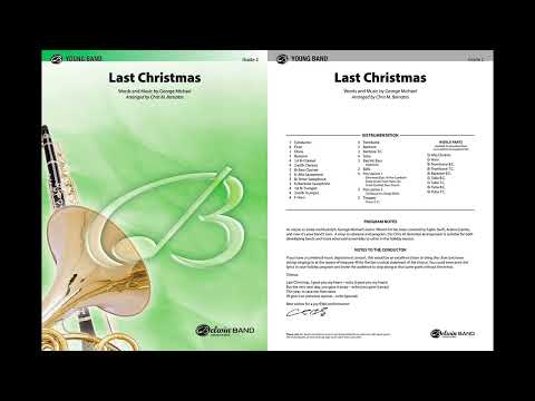 Last Christmas, arr. Chris M. Bernotas – Score & Sound