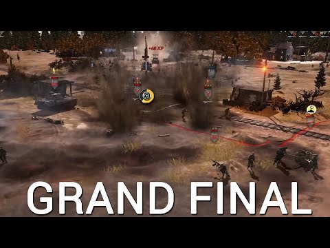 ML GRAND FINAL 2022 - Game 1 of 5. An epic CoH2 series to be watched in full.