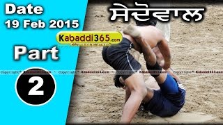 Saidowal (Kapurthala) Kabaddi Tournament 19 Feb 2015 Part 1 by Kabaddi365.com