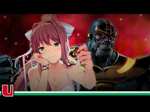 MONIKA vs THANOS - Uber Rap Battles Infinite