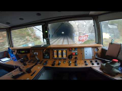 POV of Czech Train driver: Blansko - Brno hlavní nádraží [4K]