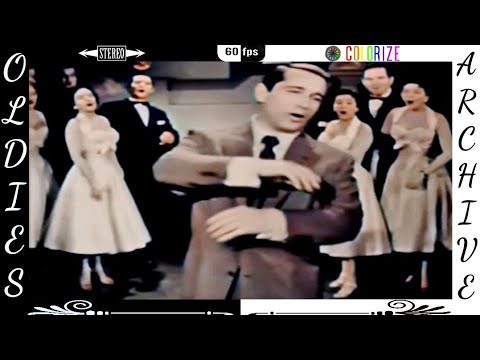 Perry Como - Hot Diggity (Dog Ziggity Boom) {Live TV Show, 1956} [Colorize + Stereo Mix + 60fps]