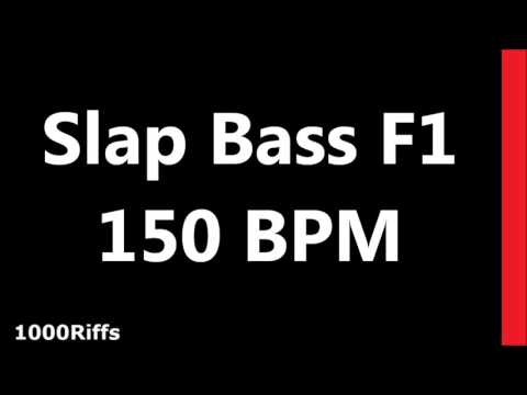 Slap Bass Metronome F1  : 150 BPM : Beats Per Minute