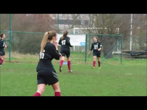 BS Sport A (JVGH Ladies) - Jong STVV A: doelpunt Ruth Nijssen (1-1)