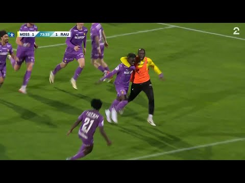 Moss 1 - 1 Raufoss - Høydepunkter