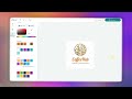 Create a unique logo and full brand identity in under 60 seconds