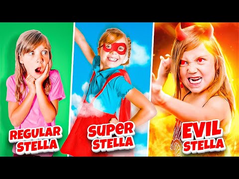 Stella VS Super Stella VS Evil Stella!!!