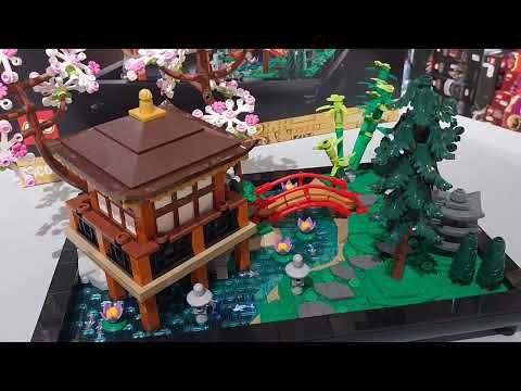 LEGO® Giardino Tranquillo: Un'Oasi di Relax in  mattoncini