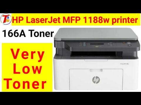hp laserjet 1188w printer very low toner error | How to Remove very low toner | very low toner error
