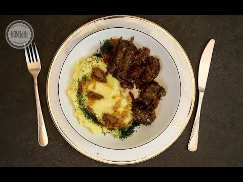 Guancia di manzo brasata al vino rosso