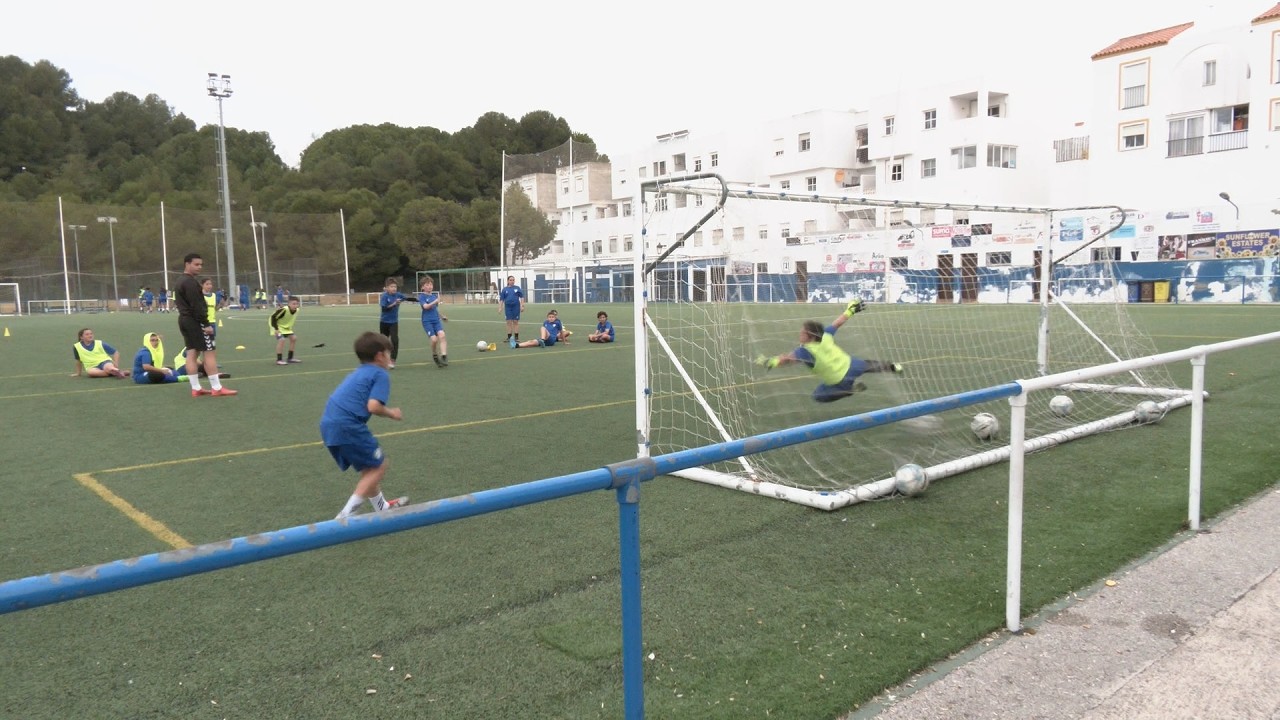 Visitamos el Campus del Málaga CF de Semana Blanca Visitamos el Campus del Málaga CF de Semana Blanca