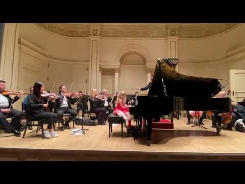 Karina Kostina 7yo, Carnegie Weill Hall