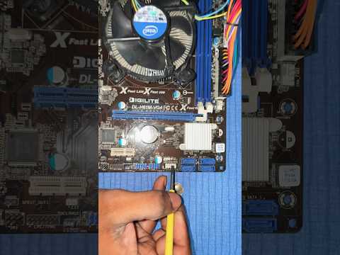 Mother Board Ko Short Karke Kaise On Kare #shortsfeed #ytshortsindia #viral #shorts