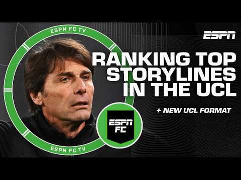 Spurs? Napoli? 👀 TOP FIVE STORYLINES from UCL + Is the new format still imperfect? 🤔 | ESPN FC