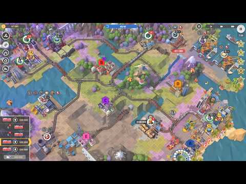 Passenger Flow DLC - Level 20: Brazil (5 Stars) Train Valley 2