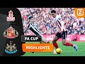 FOUTEN LEIDEN TOT TEGENGOALS! ? | Sunderland vs Newcastle | FA Cup 2023/24 | Samenvatting