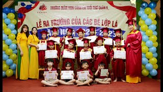 LỄ RA TRƯỜNG CỦA CÁC BÉ LỚP LÁ 2022-2023 - TRƯỜNG MN CANARY PRE SCHOOL QUẬN 6