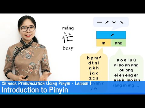 Introduction to Chinese Pronunciation Using Pinyin | Pinyin Lesson 01