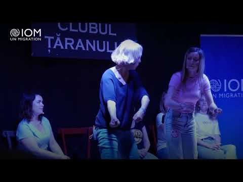 First performance of IOM Romania's Ukrainian Improvisation Group