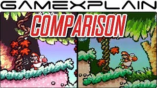 Super NES Classic vs. '91 SNES - Emulation Comparison (DKC, Star Fox & Yoshi's Island's Small Issue)