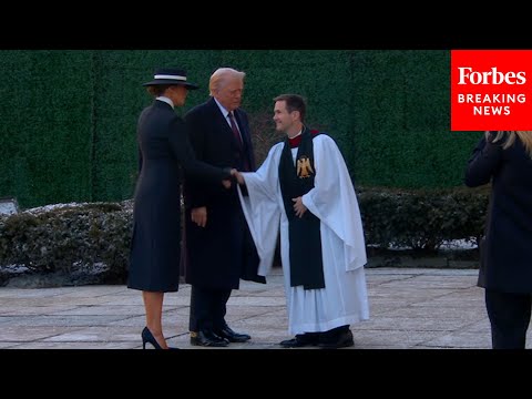 Video | Donald And Melania Trump, JD & Usha Vance, And More Arrive At