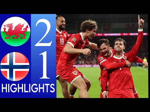 Galles-Norvegia Highlights 2-1 Neco Williams & Daniel James! Obiettivi UEFA UEFA Nations League