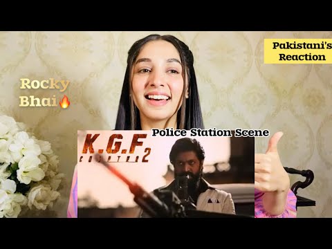 KGF 2 | Police Station Scene | Big Momma : Badaasss | PAKISTAN REACTION