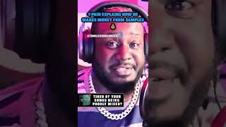 T-Pain Explains How He Makes Money From Samples 💰 #musicbusiness #tpain #rapper #money #samples