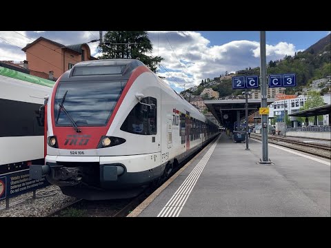 Rabe 523 CFF: S20: Locarno - Castione - Arbedo