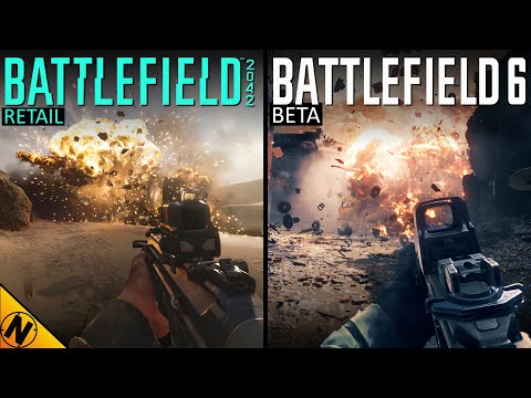 Battlefield 6 [BETA] vs Battlefield 2042 | Direct Comparison