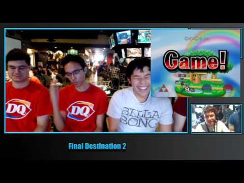 BF 2 Melee Doubles Winners Finals: Byrd (Sheik) & PatCombo (Peach) vs Tai (Marth) & Falcoty (Peach)