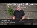 Esther 6 10 God Working Out His Purpose