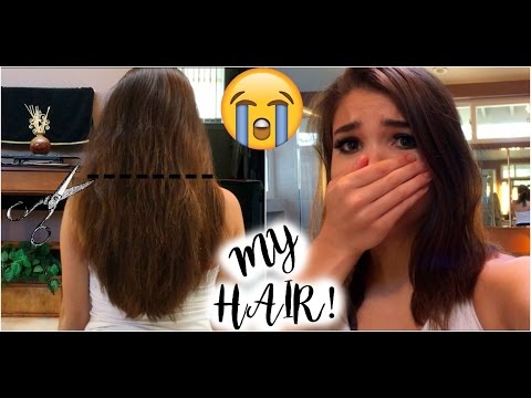 I MESSED UP MY HAIR~How To Trim Your Own Hair (Gone...