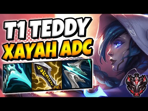 T1 Teddy Xayah vs Lucian [ ADC ] Ranked Grandmaster EUW Patch 11.21 ✅