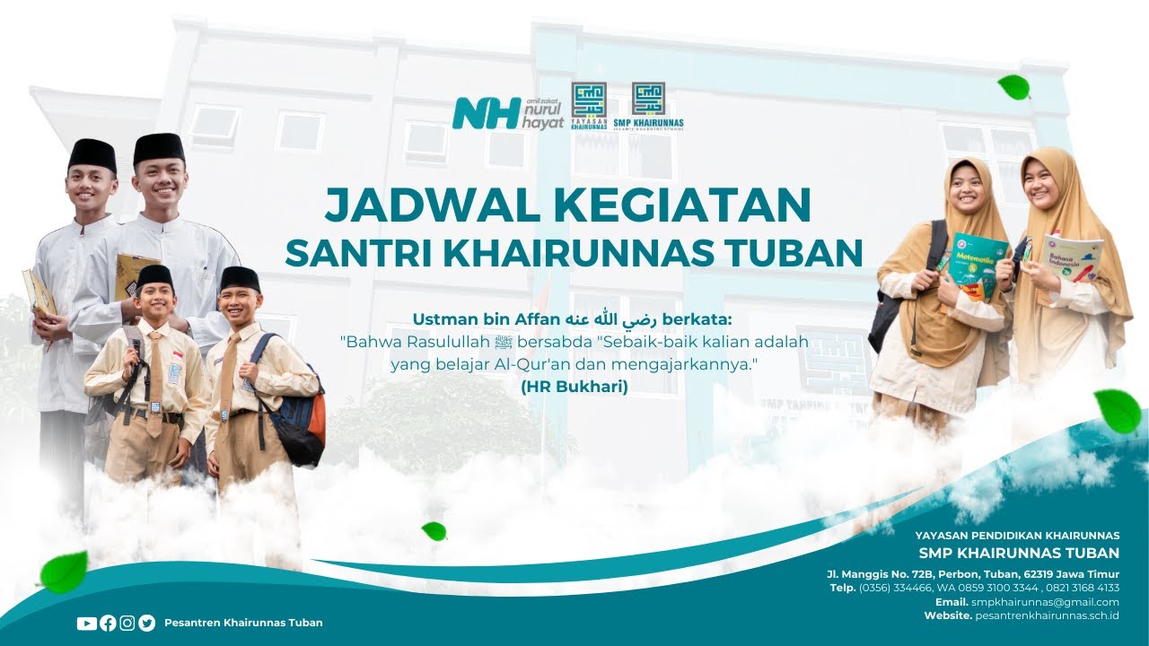 Jadwal Kegiatan Santri Khairunnas Tuban